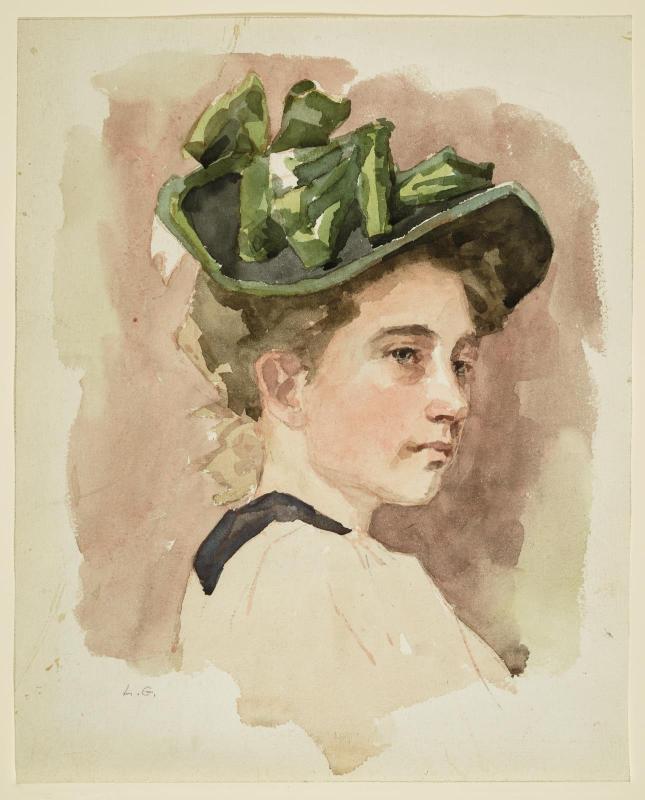 The Green Ribboned Hat
