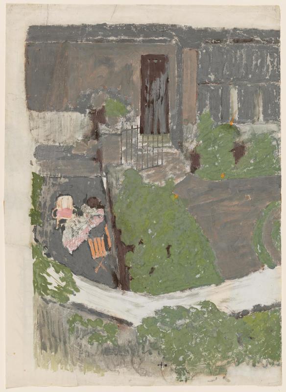 Le jardin devant l'atelier (The Garden in Front of the Studio)