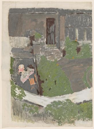 Le jardin devant l'atelier (The Garden in Front of the Studio)