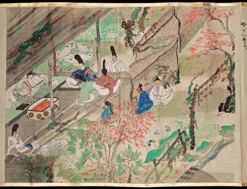 Copy of Illustrated Legends of the Kitano tenjin Shrine (Kitano tenjin engi emaki) (Jôkyû version), scroll 4