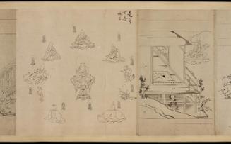 Copy of the Illustrated Legends of the Yûzû nenbutsu Sect (Yûzû nenbutsu engi emaki) (Seiryō-ji version)