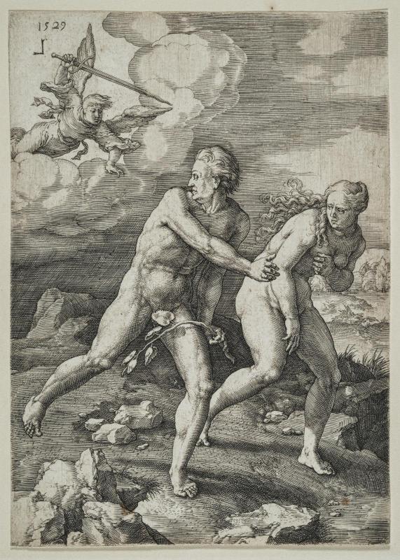 The Expulsion from Paradise (from the series The Story of Adam and Eve)