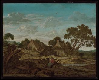 Landscape with Cottages