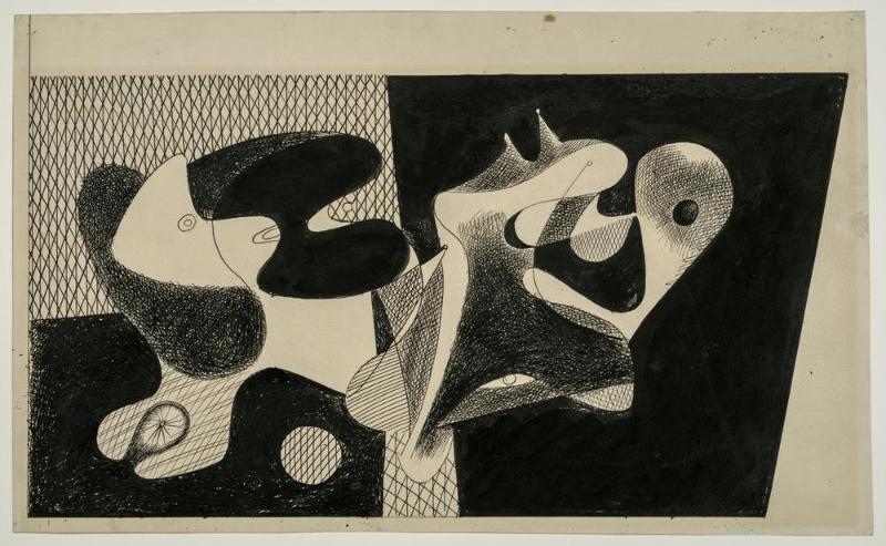 Study for Nighttime, Enigma and Nostalgia