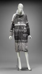 "The Window" Print Women's Coat