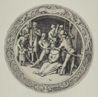 The Mocking of Christ (from the Round Passion series, fourth of nine plates)