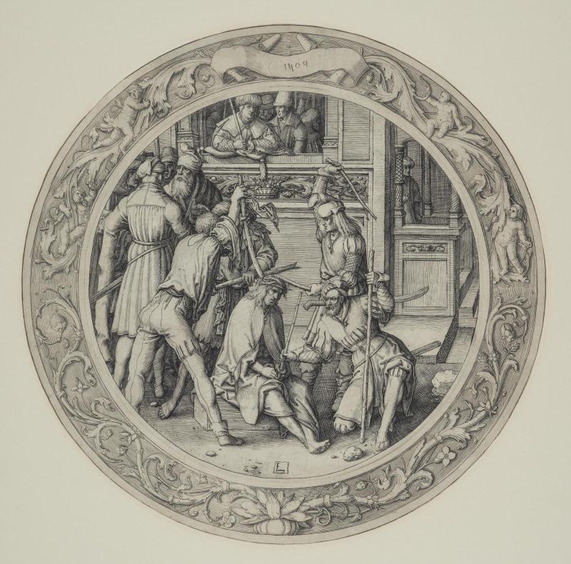 Christ Crowned with Thorns (from the Round Passion series, sixth of nine plates)