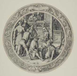 Christ Crowned with Thorns (from the Round Passion series, sixth of nine plates)