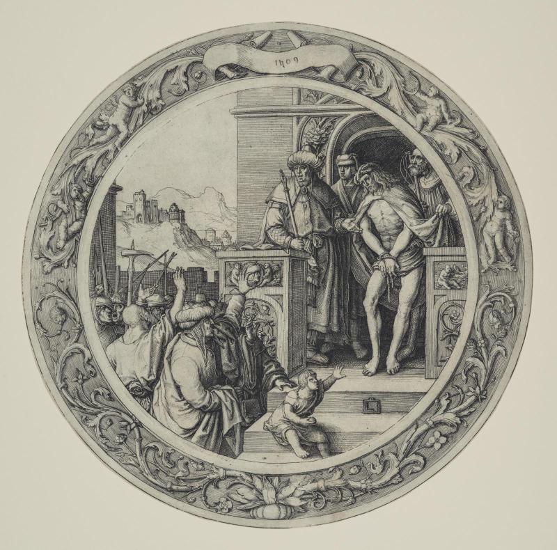 Ecce Homo (from the Round Passion series, seventh of nine plates)