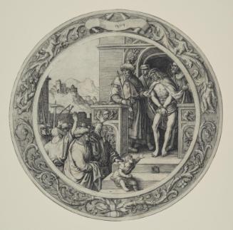 Ecce Homo (from the Round Passion series, seventh of nine plates)