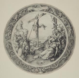 The Crucifixion (from the Round Passion series, ninth of nine plates)