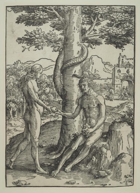 The Fall of Man (from the Large Power of Women series, one of six blocks)