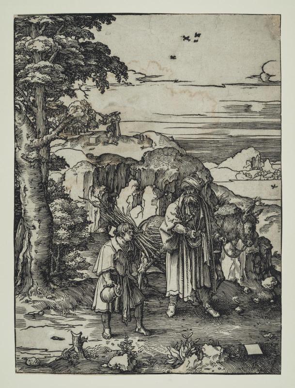 Abraham Going to Sacrifice His Son Isaac