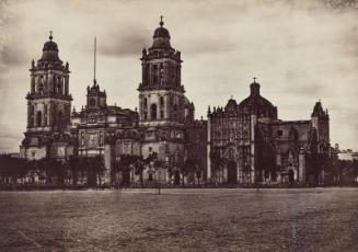 Vue d la cathedrale de Mexico