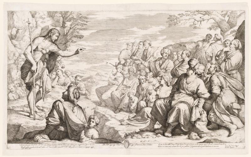 John the Baptist Preaching in the Desert