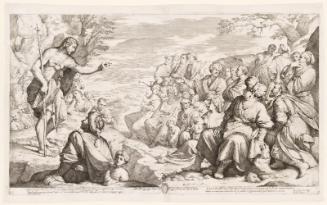John the Baptist Preaching in the Desert