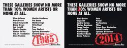 These Galleries Show No More Than 10% Women Artists Or None At All, Recount