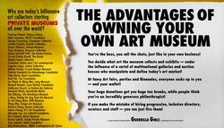 The Advantages of Owning Your Own Art Museum