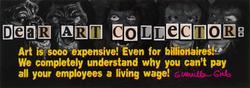 Dear Art Collector Billionaire
