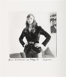 Anne Waldman on Flagg St.
