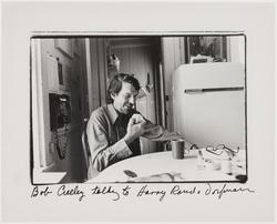 Bob Creeley talking to Harry Rand