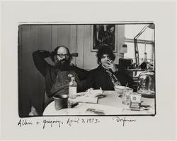 Allen + Gregory, April 3, 1973