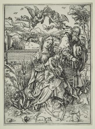 Holy Family with Three Hares