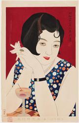 Tipsy (Horoyoi), No. 1 from the series Fashions of the Modern World (Kindai jiseisô no uchi)