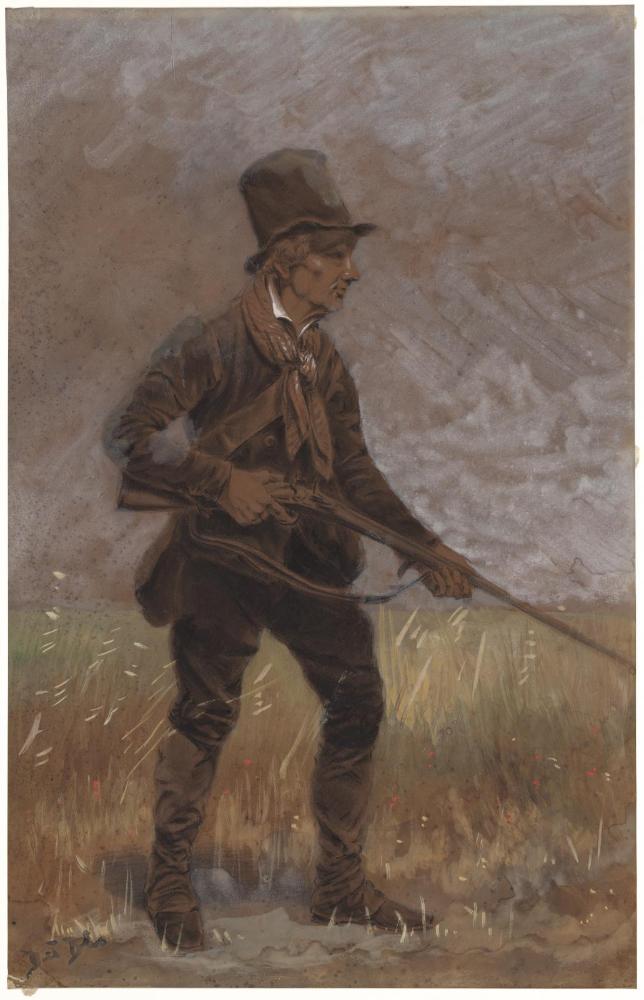 Hunter in a Landscape