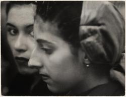 Untitled (Profiles of two women)