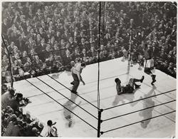 Joe Louis and Jersey Joe Wolcott, Their First Fight