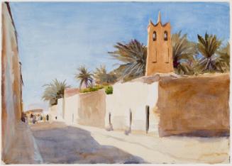 Buildings with Palm Trees, Biskra