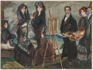 Copy of "My Uncle Daniel and his Family" by Ignacio Zuloaga
