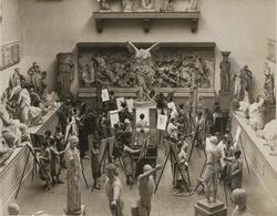 Art Appeals to the Girls of Boston