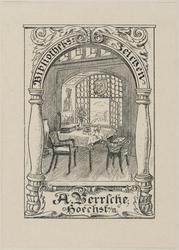 Bookplate: A. Berrsche