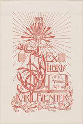 Bookplate: Karl Blender