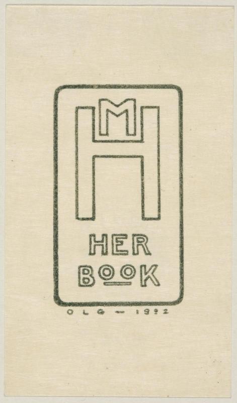 Bookplate of H.M.