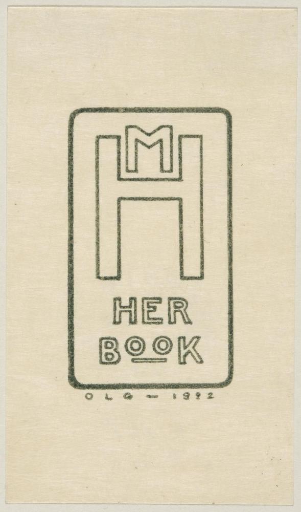 Bookplate of H.M.