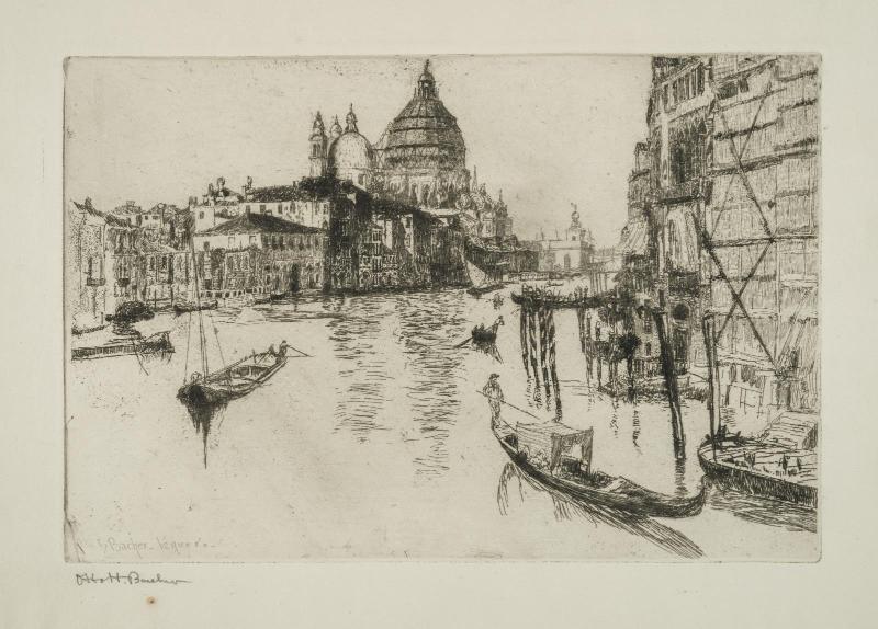 Scene on the Grand Canal, Venice