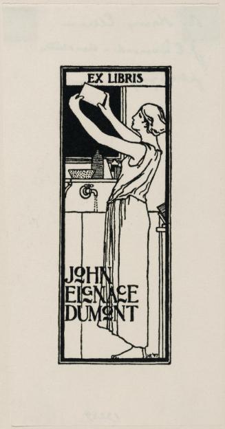 Bookplate: John Eignace Dumont