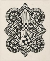 Bookplate: Alfred Baron Dachenhausen