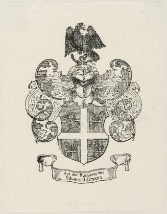 Bookplate: Eduard Dillmann