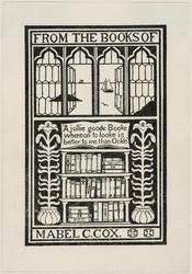 Bookplate: Mabel C. Cox