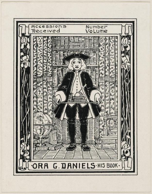 Bookplate: Ora C. Daniels