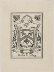 Bookplate: Charles H. Anthony