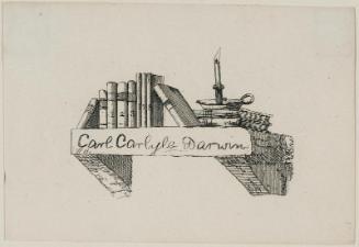 Bookplate: Carl Carlyle Darwin