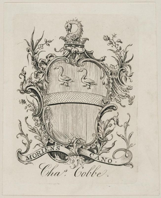 Bookplate: Charles Cobbe