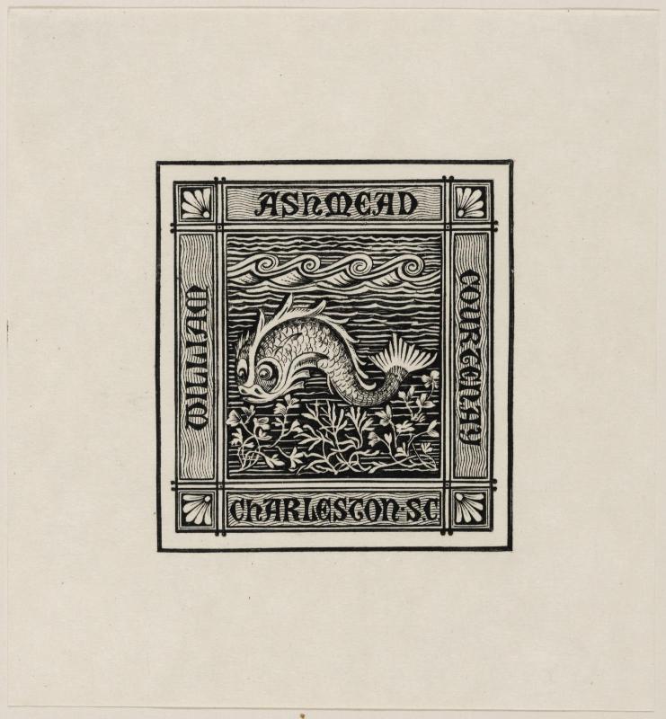 Bookplate: William Ashmead Courtenay