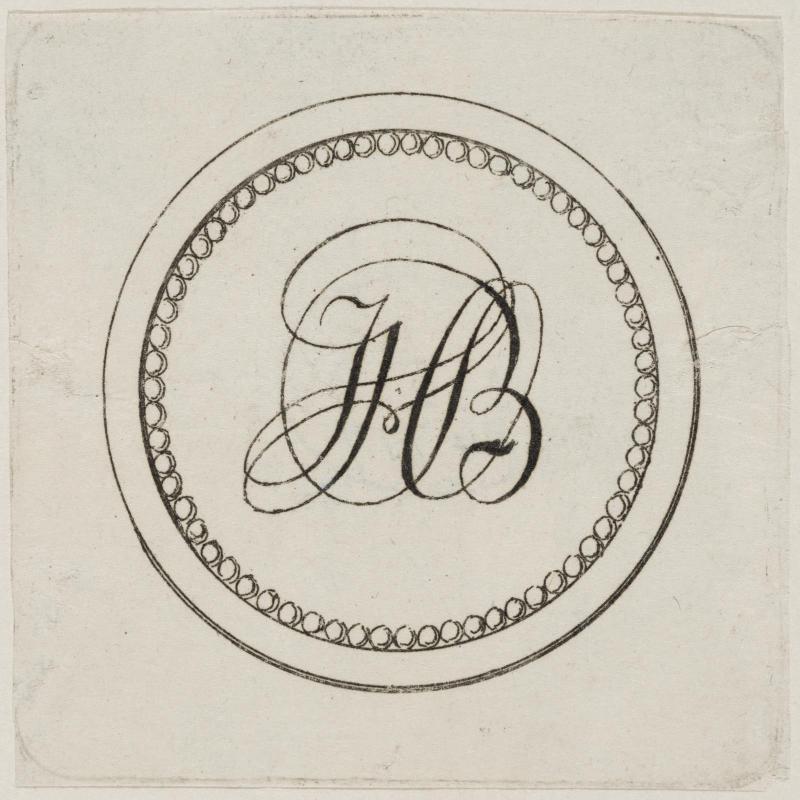 Bookplate: G.H.B.