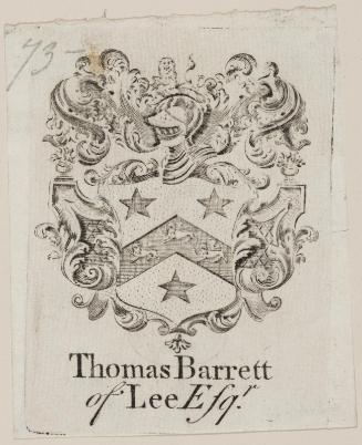Bookplate: Thomas Barrett